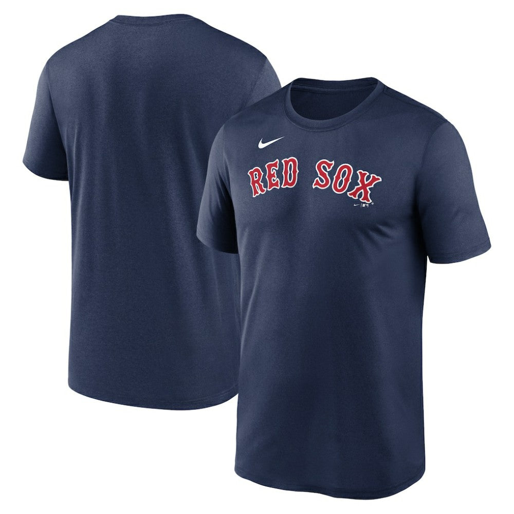 Navy Boston Red Sox Nike Legend Fuse Wordmark T-Shirt