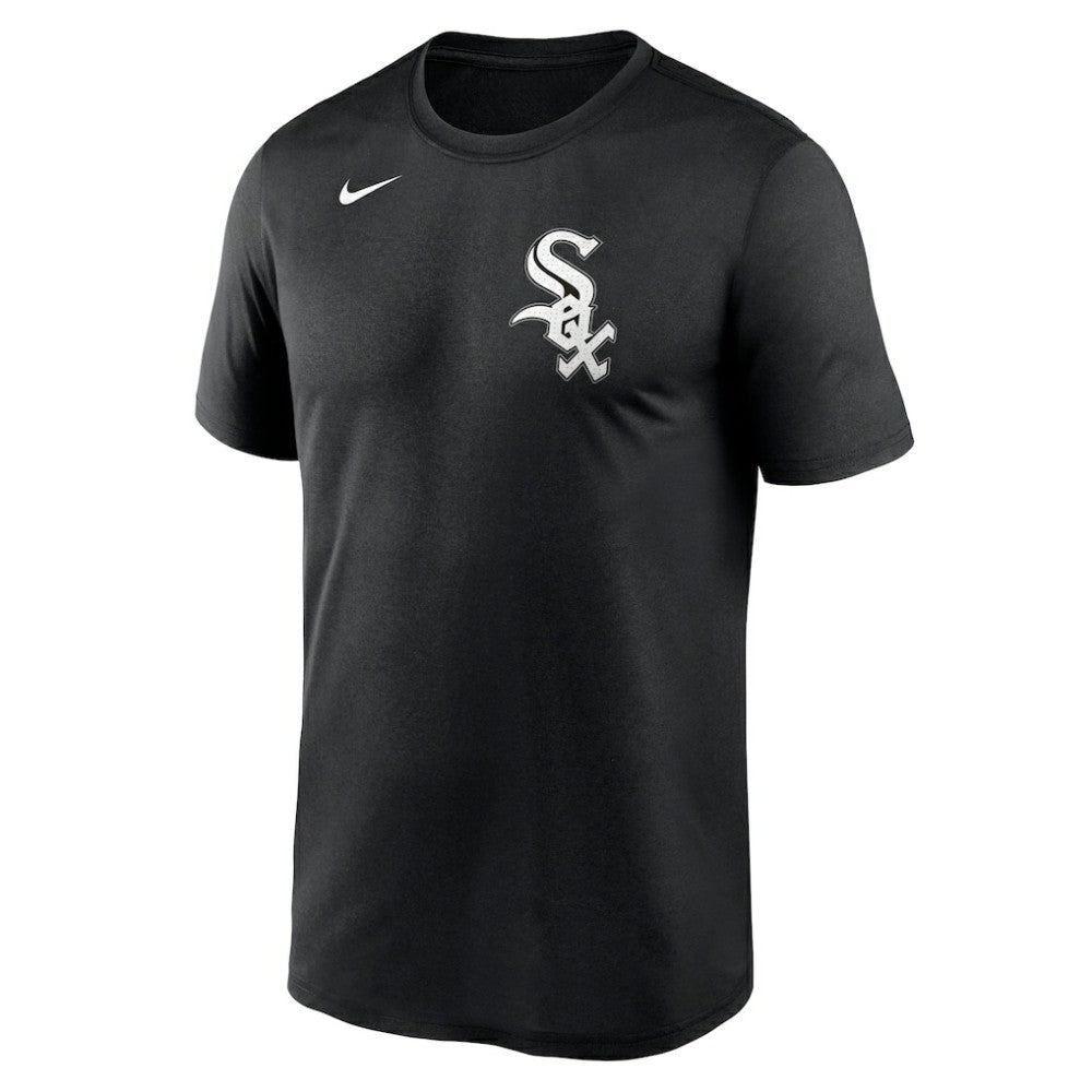 Black Chicago White Sox Nike Legend Fuse Wordmark T-Shirt