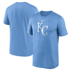 Light Blue Kansas City Royals Nike Legend Fuse Large Logo Dri-FIT T-Shirt