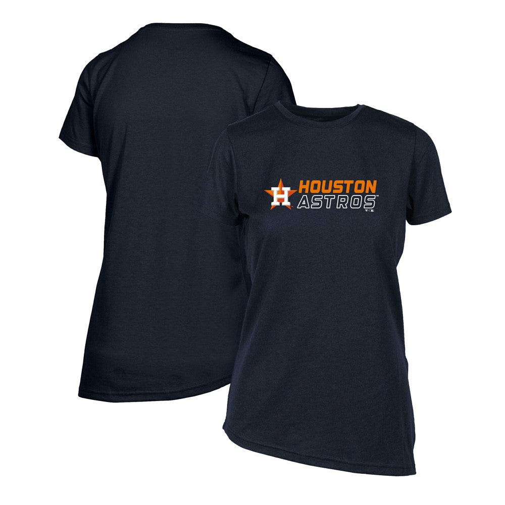 Navy Houston Astros Levelwear Women's Birch Chase T-Shirt