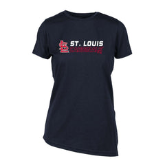 Navy St. Louis Cardinals Levelwear Women's Birch Chase T-Shirt