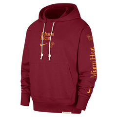 Nike Miami Heat Authentic Performance Pullover Hoodie