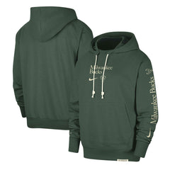 Nike Milwaukee Bucks Authentic Performance Pullover Hoodie