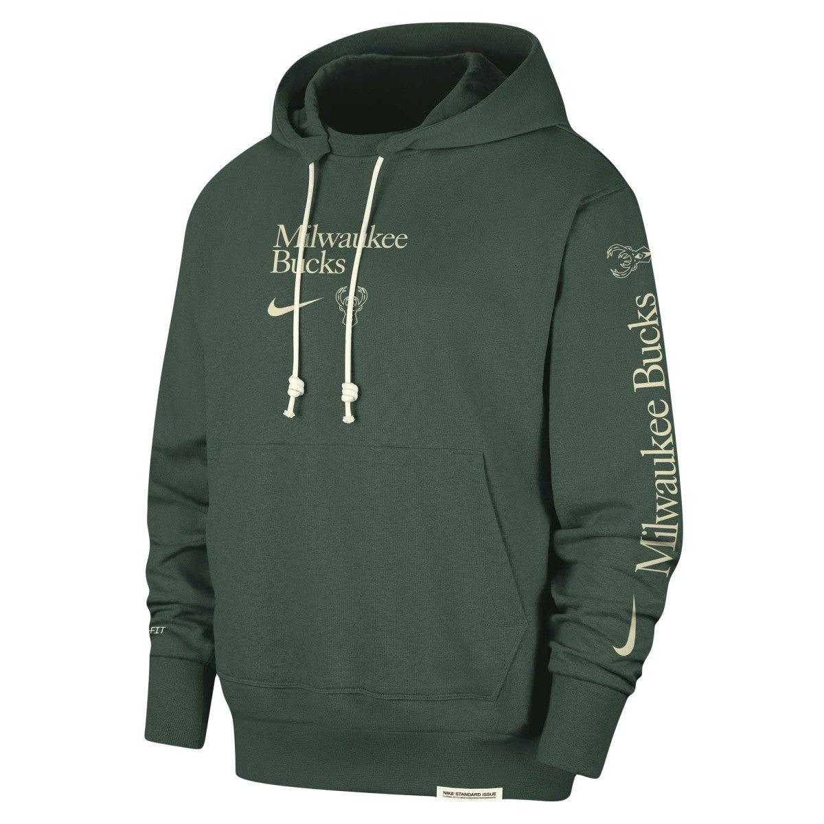 Nike Milwaukee Bucks Authentic Performance Pullover Hoodie