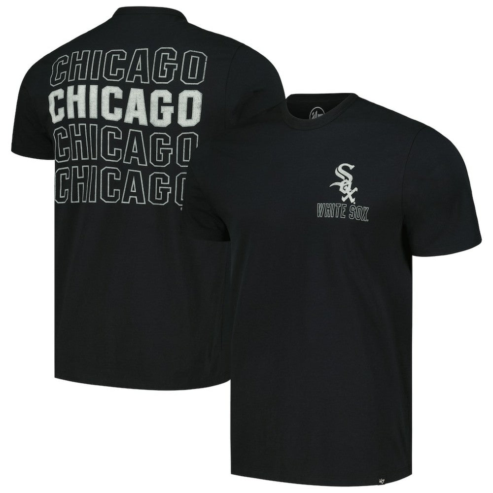 Black Chicago White Sox '47 Hang Back Franklin T-Shirt