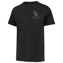 Black Colorado Rockies '47 Hang Back Franklin T-Shirt