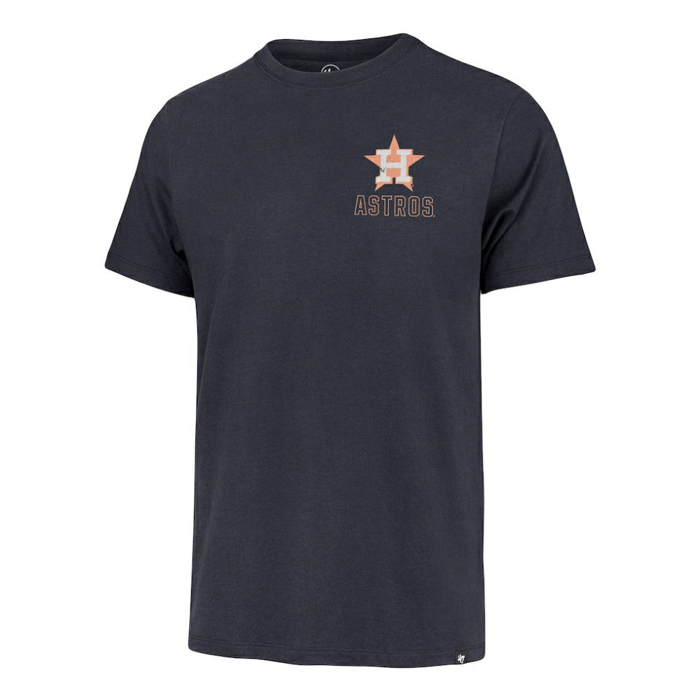 Navy Houston Astros '47 Hang Back Franklin T-Shirt