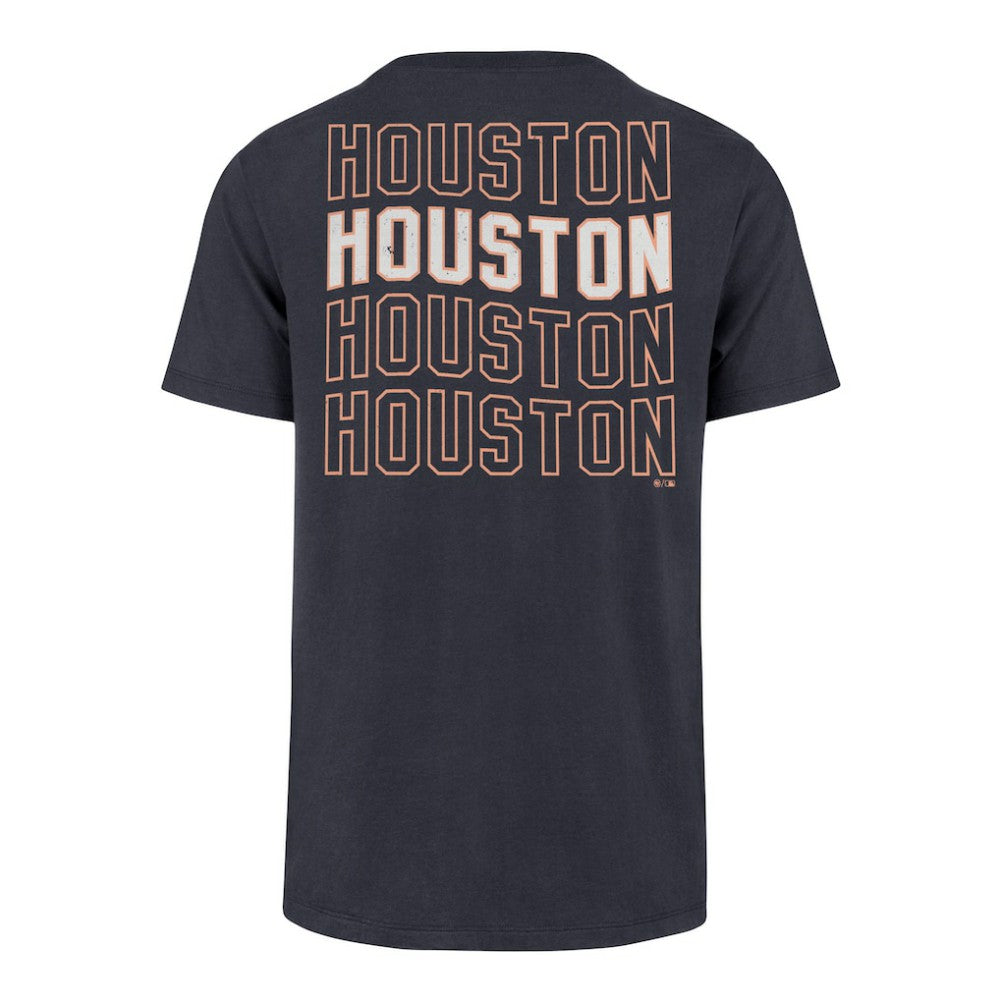 Navy Houston Astros '47 Hang Back Franklin T-Shirt