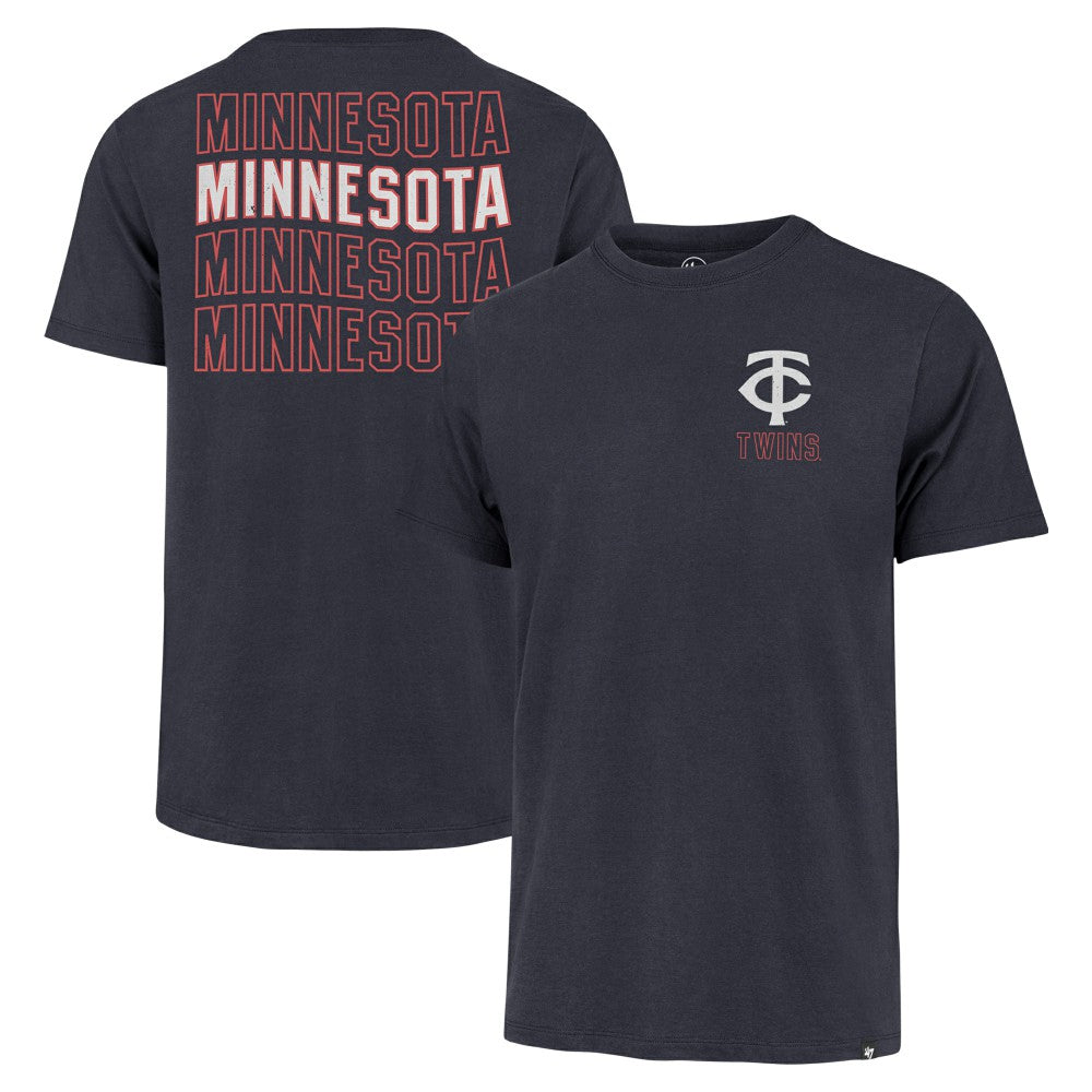 Navy Minnesota Twins '47 Hang Back Franklin T-Shirt