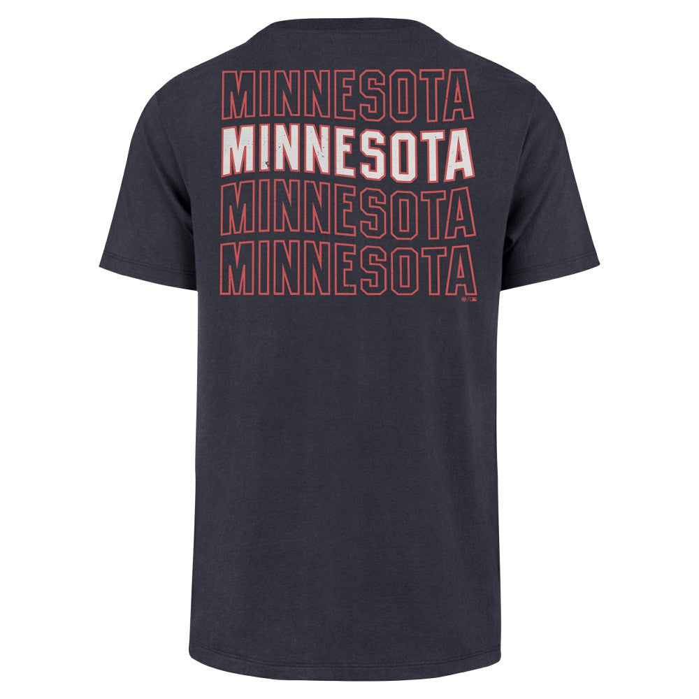 Navy Minnesota Twins '47 Hang Back Franklin T-Shirt