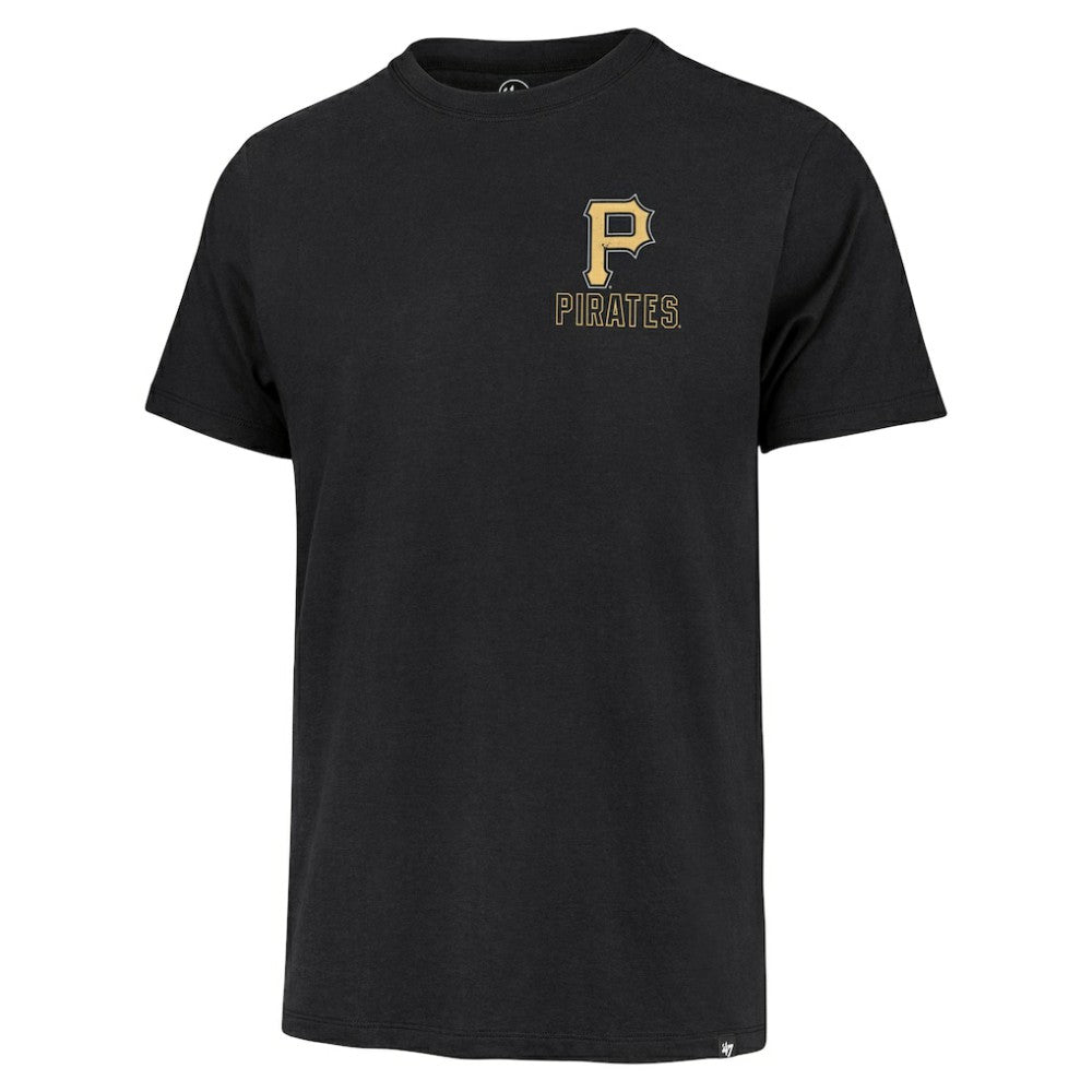 Black Pittsburgh Pirates '47 Hang Back Franklin T-Shirt