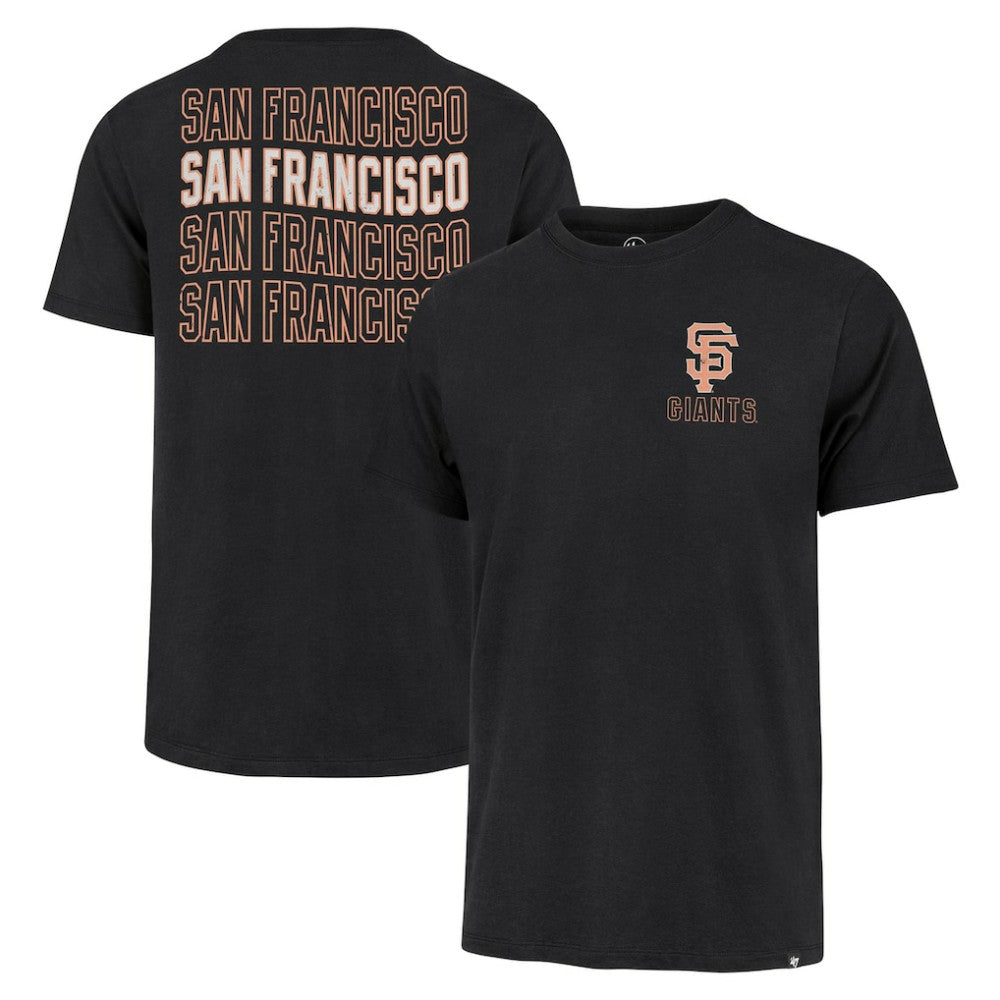 Black San Francisco Giants '47 Hang Back Franklin T-Shirt