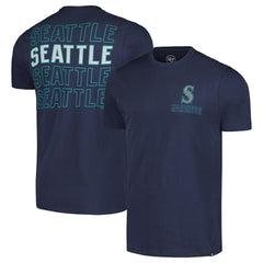Navy Seattle Mariners '47 Hang Back Franklin T-Shirt