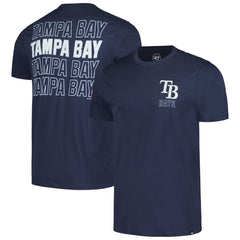 Navy Tampa Bay Rays '47 Hang Back Franklin T-Shirt