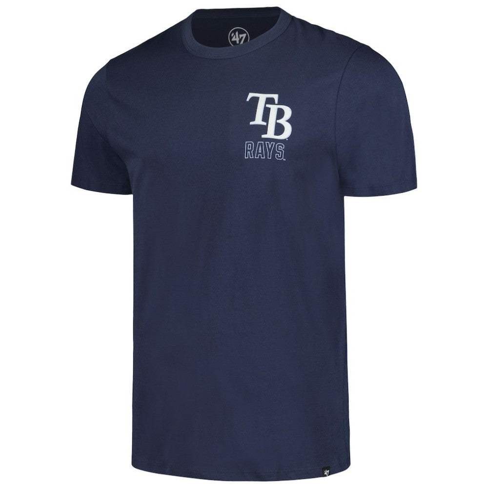 Navy Tampa Bay Rays '47 Hang Back Franklin T-Shirt