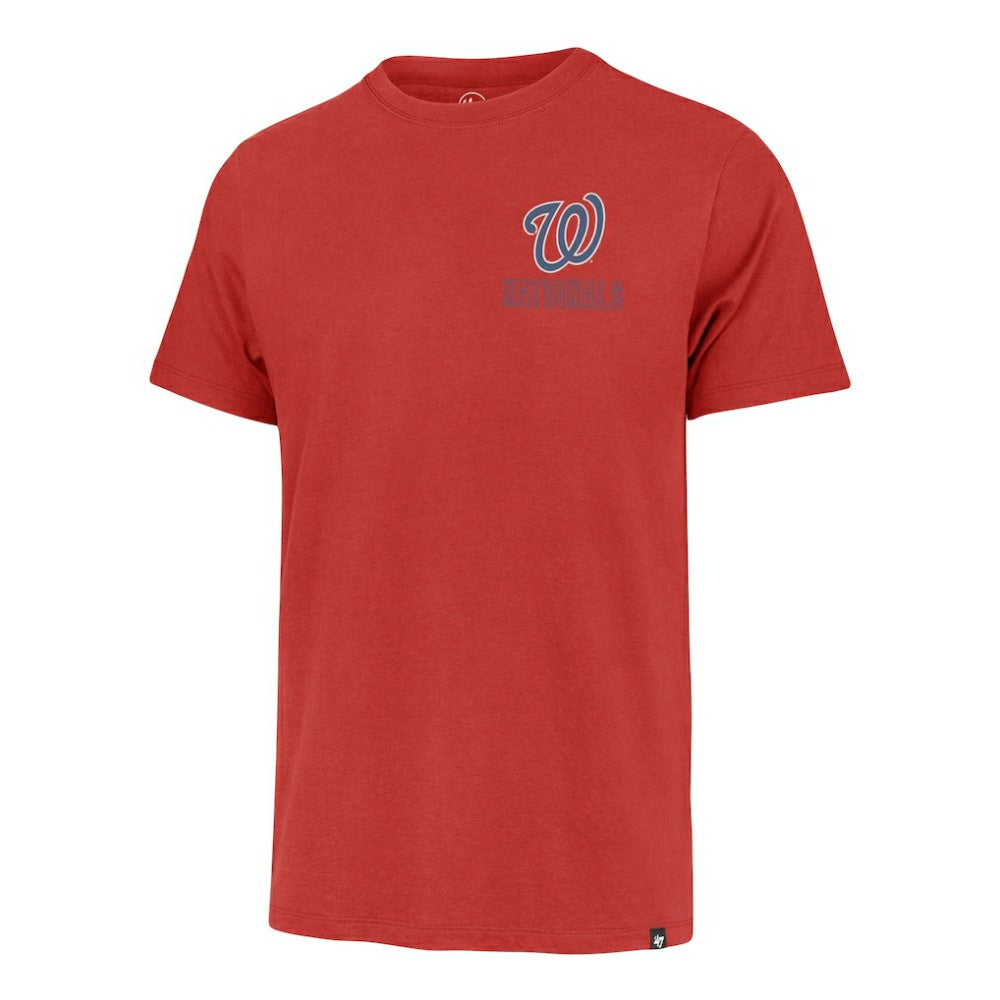 Red Washington Nationals '47 Hang Back Franklin T-Shirt