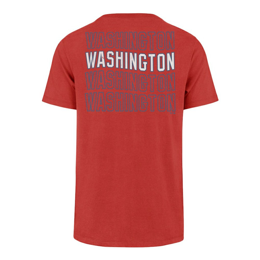 Red Washington Nationals '47 Hang Back Franklin T-Shirt