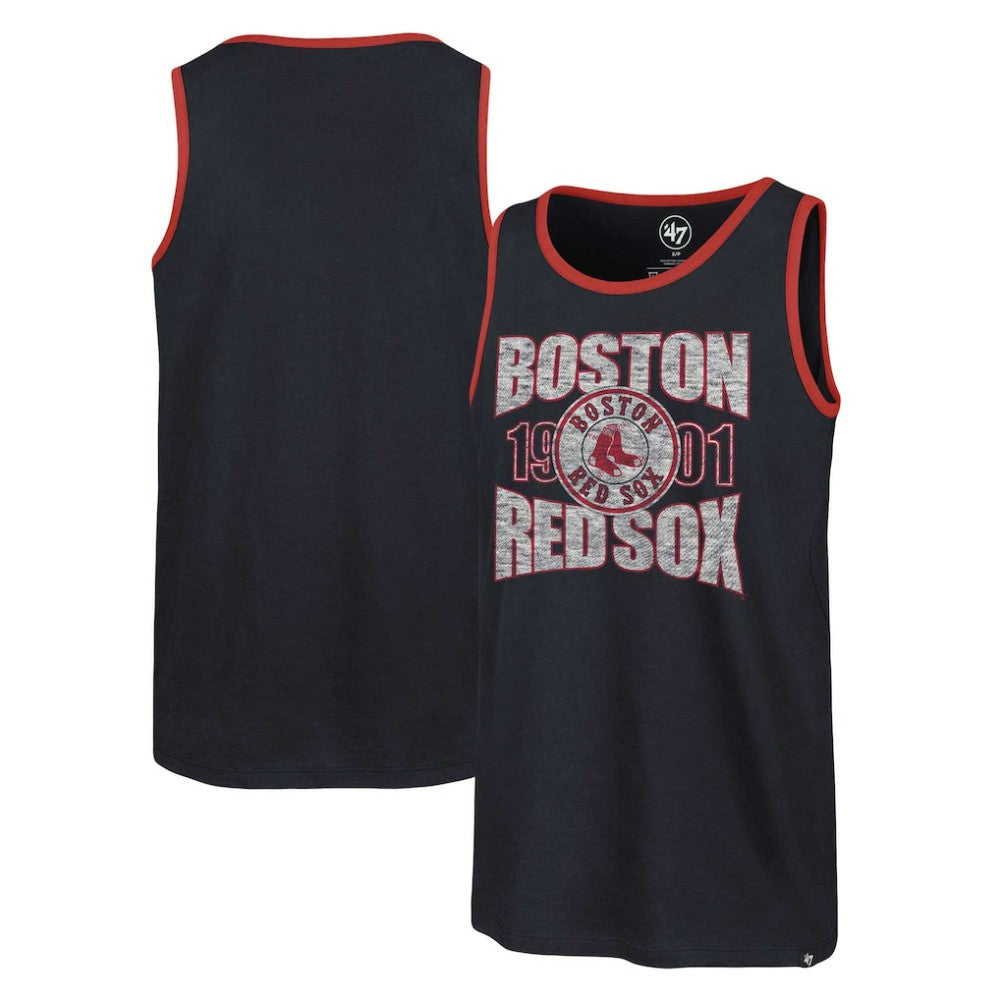 Navy Boston Red Sox '47 Upload Franklin Tank Top