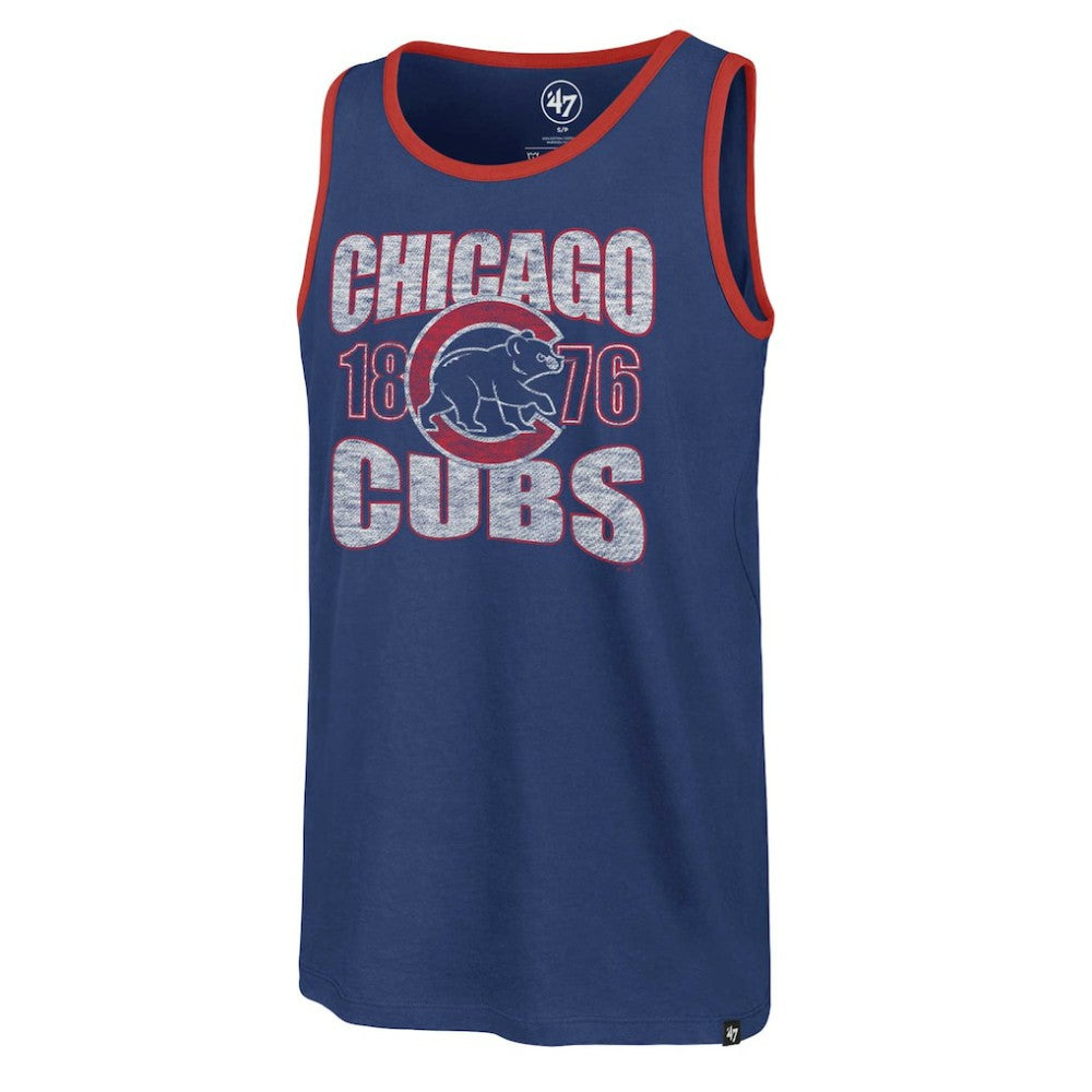 Royal Chicago Cubs '47 Upload Franklin Tank Top