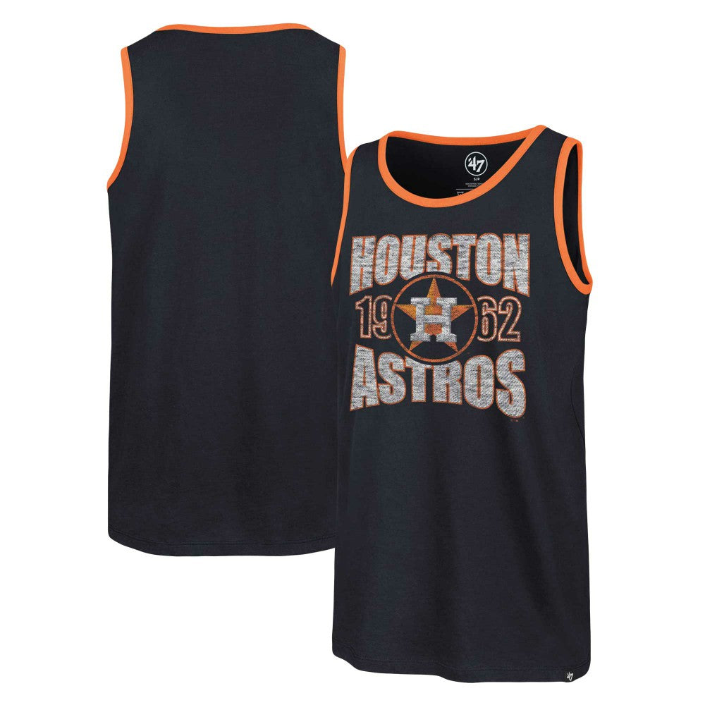 Navy Houston Astros '47 Upload Franklin Tank Top