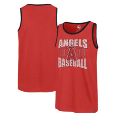 Red Los Angeles Angels '47 Upload Franklin Tank Top