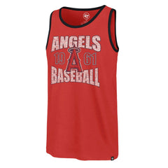 Red Los Angeles Angels '47 Upload Franklin Tank Top