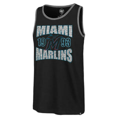 Black Miami Marlins '47 Upload Franklin Tank Top