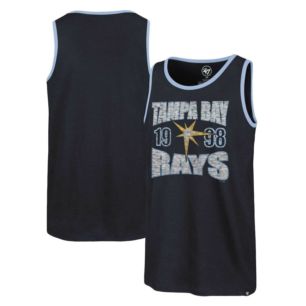 Navy Tampa Bay Rays '47 Upload Franklin Tank Top