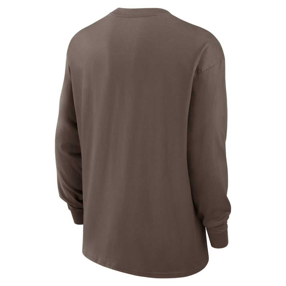 Light Brown Texas Rangers Nike Statement Max90 Long Sleeve T-Shirt