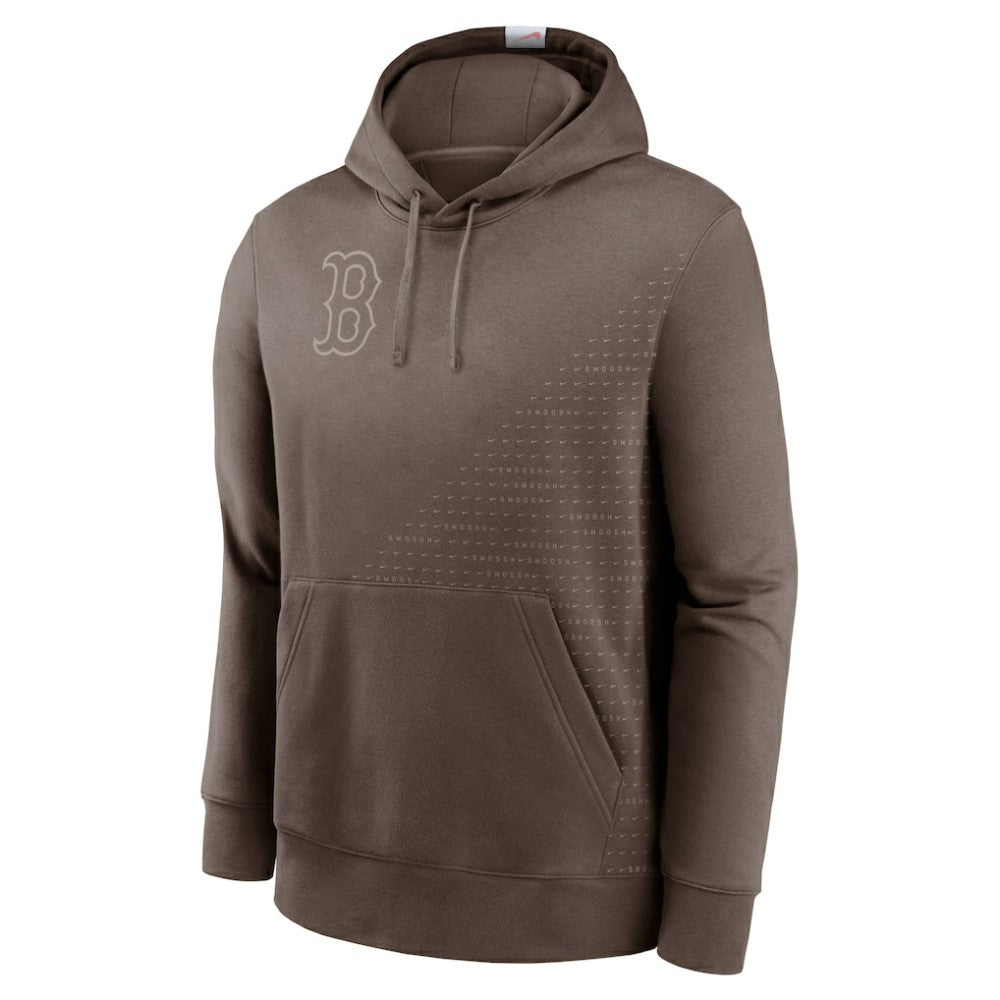 Light Brown Boston Red Sox Nike Statement Pullover Hoodie