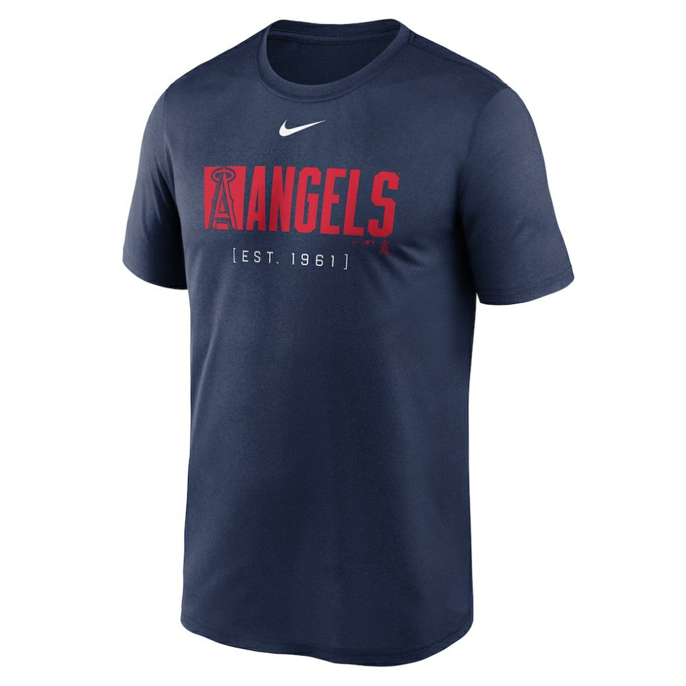 Navy Los Angeles Angels Nike Knockout Legend Performance T-Shirt