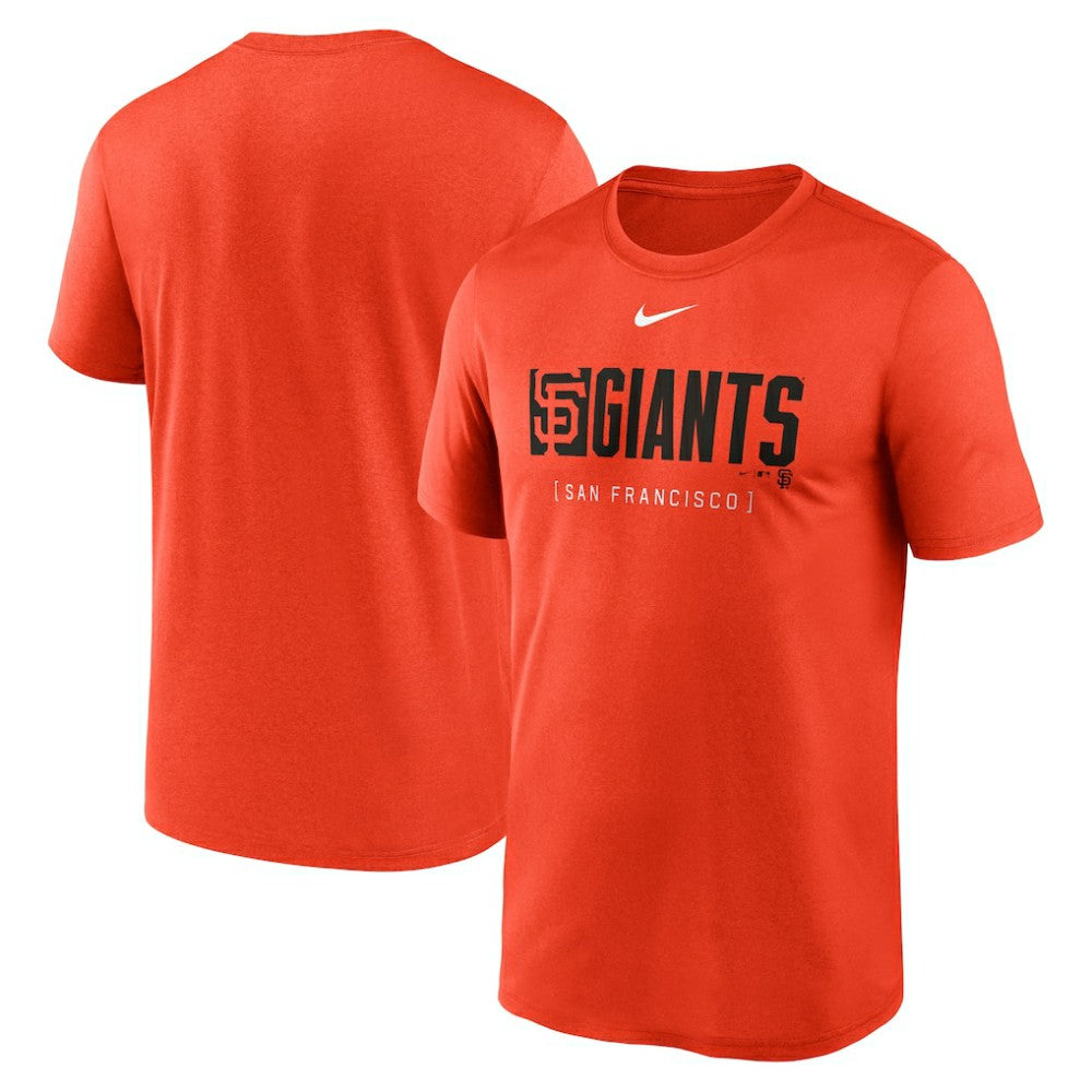 Orange San Francisco Giants Nike Knockout Legend Performance T-Shirt