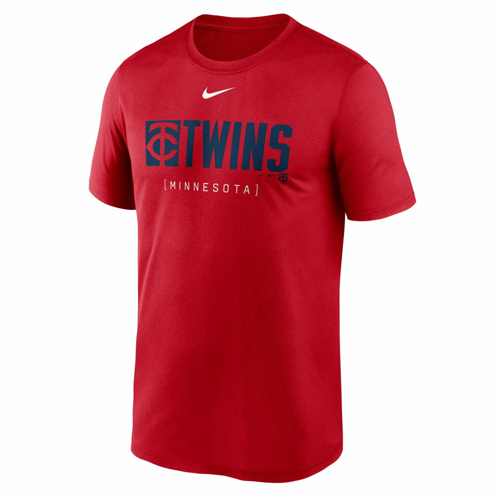 Red Minnesota Twins Nike Knockout Legend Performance T-Shirt