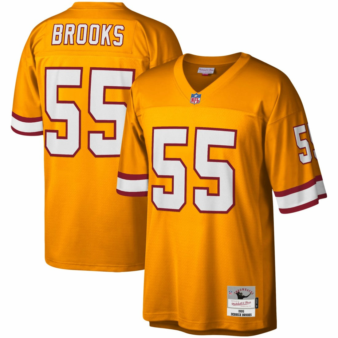 Derrick Brooks  Big & Tall 1995 Legacy Retired Player Jersey - Tampa Bay Buccaneers Jerseys