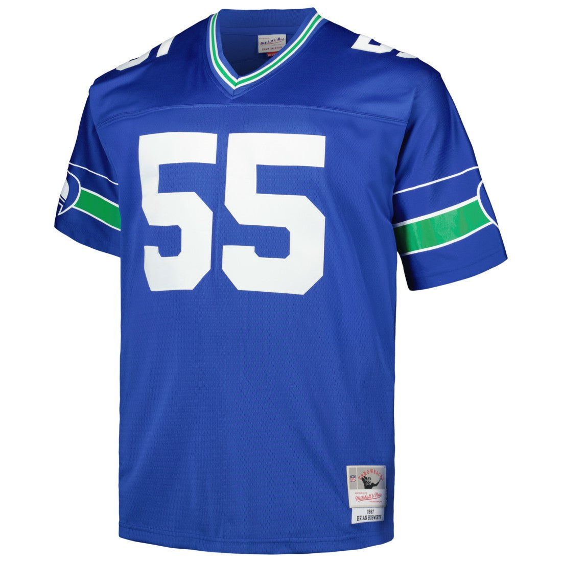 Brian Bosworth  Big & Tall 1987 Legacy Retired Player Jersey - Seattle Seahawks Jerseys