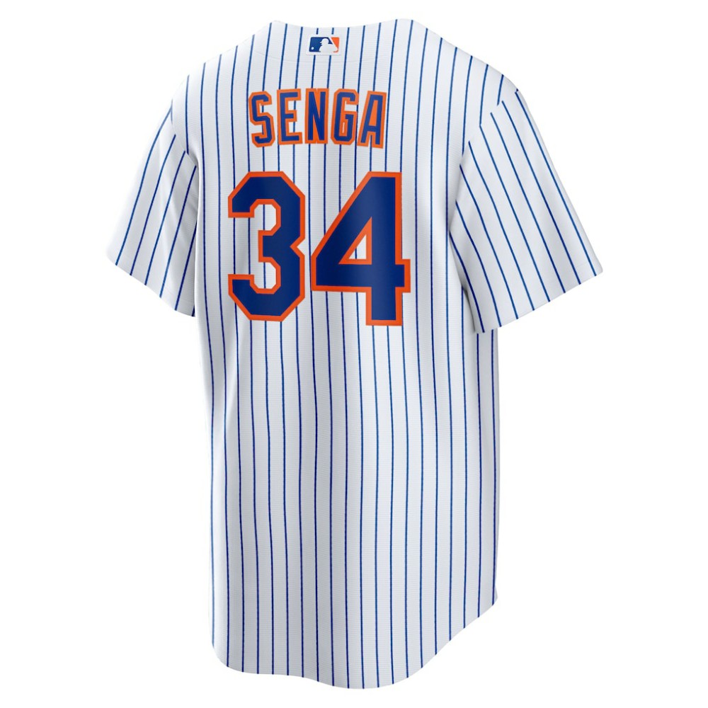 White/Royal Kodai Senga New York Mets Nike Home Replica Player Jersey