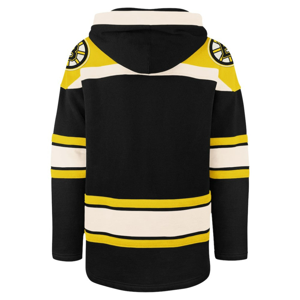NHL Boston Bruins '47 100th Anniversary Superior Lacer Pullover Hoodie