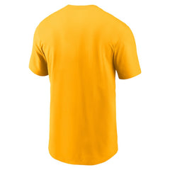 Gold Seattle Mariners Nike Cooperstown Collection Wordmark T-Shirt
