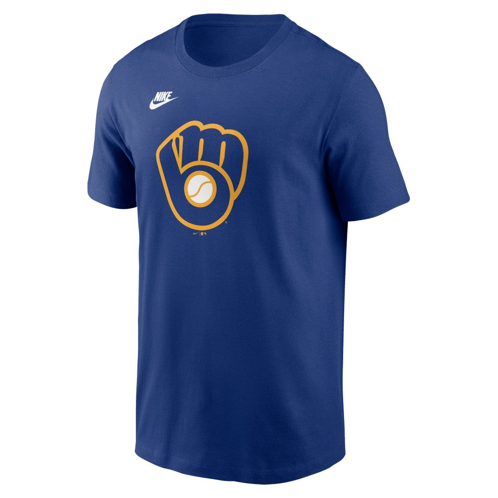 Royal Milwaukee Brewers Nike Cooperstown Collection T-Shirt