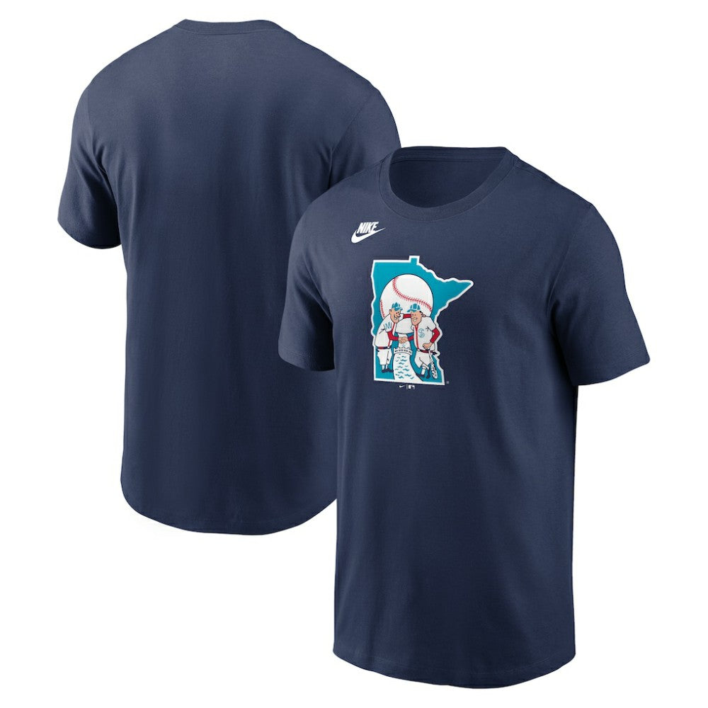 Navy Minnesota Twins Nike Cooperstown Collection T-Shirt
