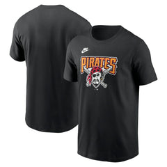 Black Pittsburgh Pirates Nike Cooperstown Collection T-Shirt