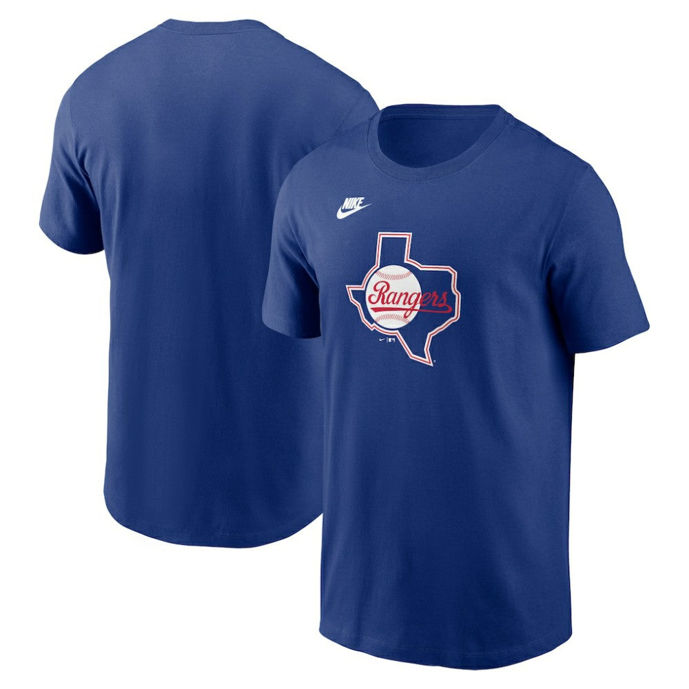 Royal Texas Rangers Nike Cooperstown Collection T-Shirt