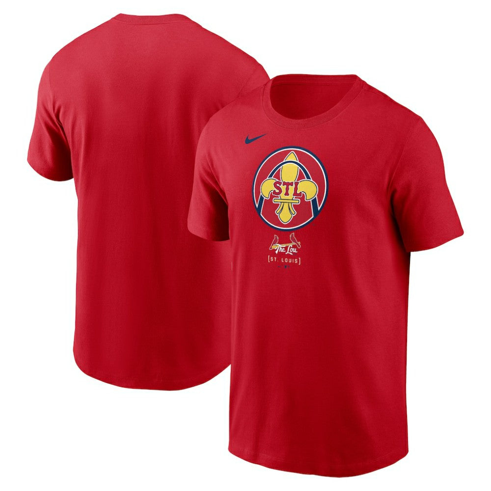 Red St. Louis Cardinals Nike 2024 City Connect Large Logo T-Shirt