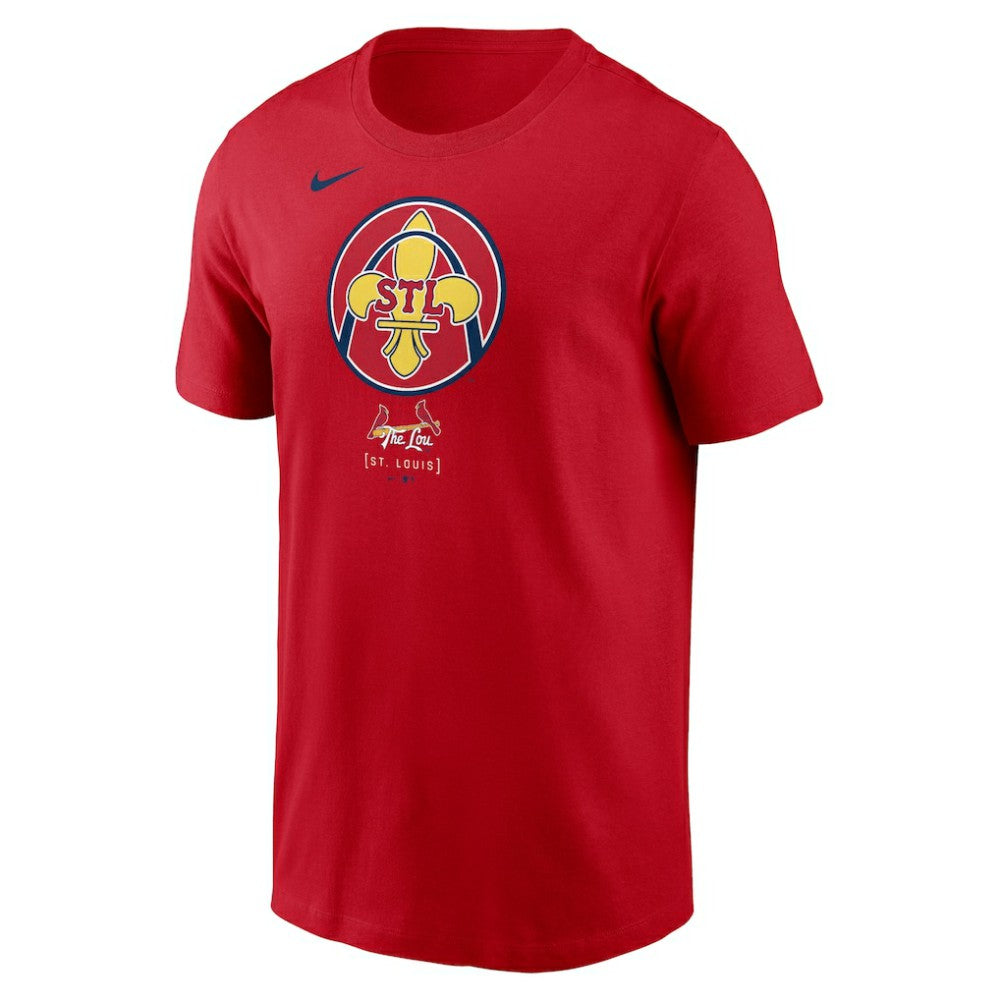 Red St. Louis Cardinals Nike 2024 City Connect Large Logo T-Shirt