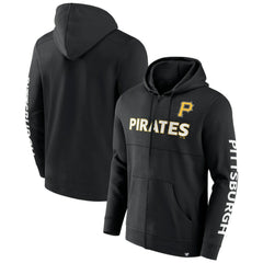 Black Pittsburgh Pirates Fanatics Ace Hoodie Full-Zip Sweatshirt