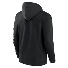 Black Pittsburgh Pirates Fanatics Ace Hoodie Full-Zip Sweatshirt