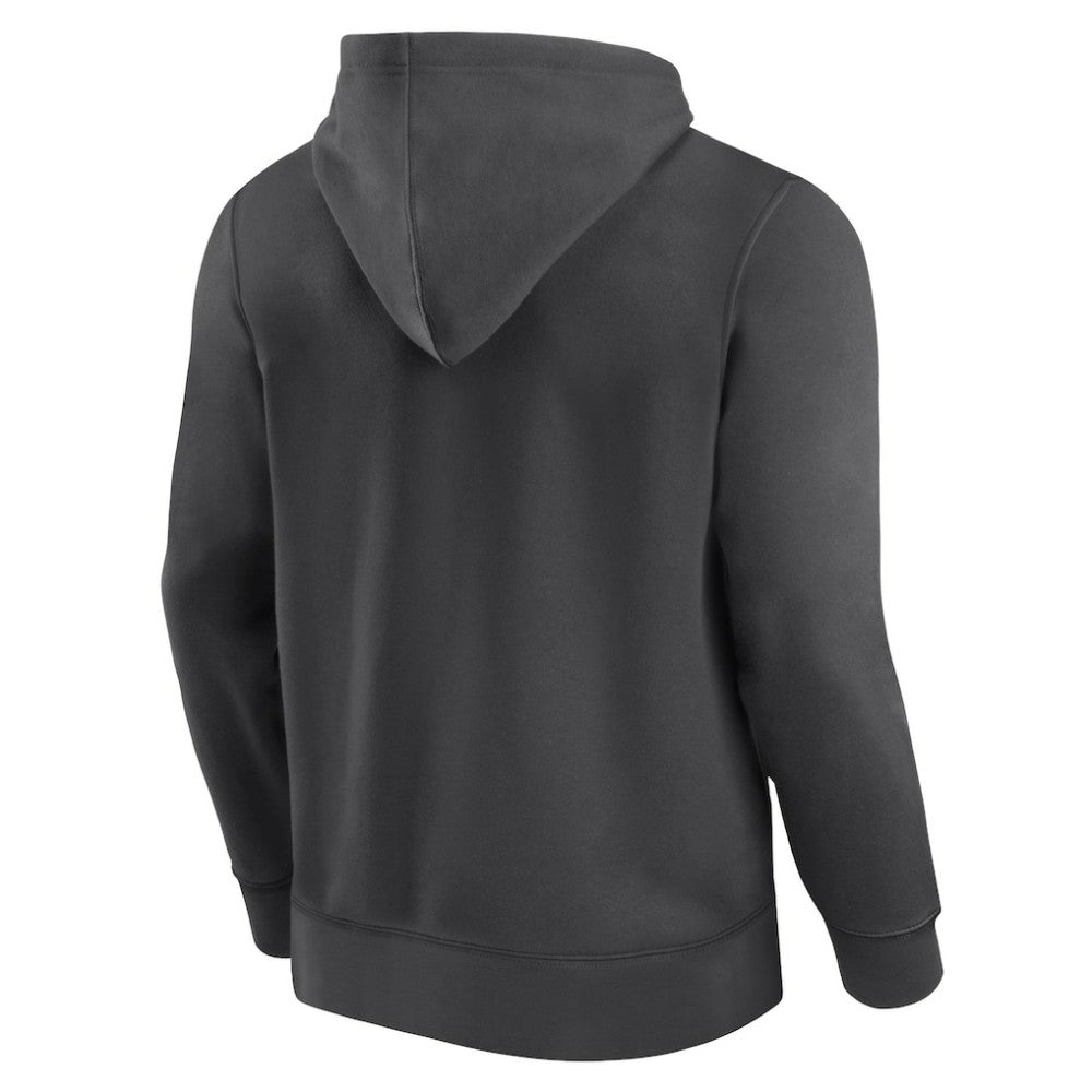 Fanatics San Francisco Giants Black Plan for Adversity Henley Fleece Pullover Hoodie
