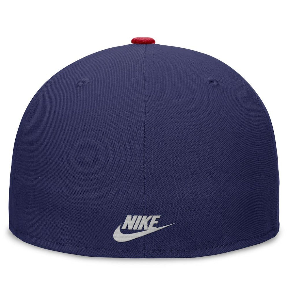 Royal/Red Atlanta Braves Nike Rewind Cooperstown True Performance Fitted Hat