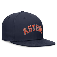 Navy Houston Astros Nike Performance Fitted Hat