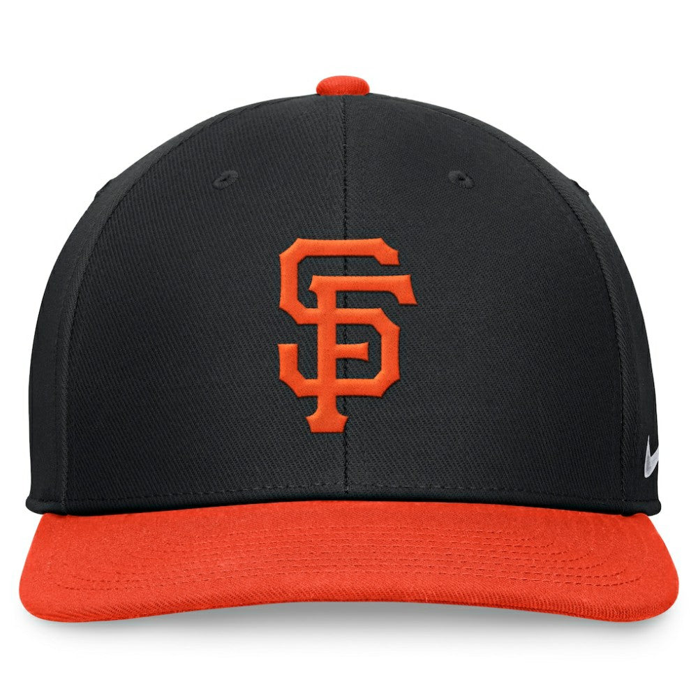Black/Orange San Francisco Giants Nike Two-Tone Snapback Hat